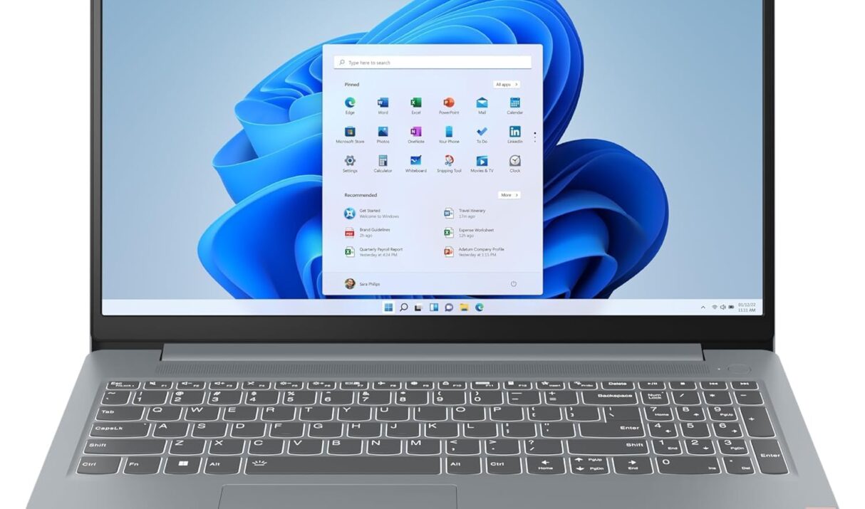 Lenovo IdeaPad Slim 3 Laptop 2025 15.6” FHD 1920 x 1080 Touchscreen, AMD Ryzen 7 5825U, 8-core, AMD Radeon Graphics, 16GB DDR4, 512GB SSD, Wi-Fi 6, Bluetooth 5.2, 720p HD Camera, Windows 11 Home